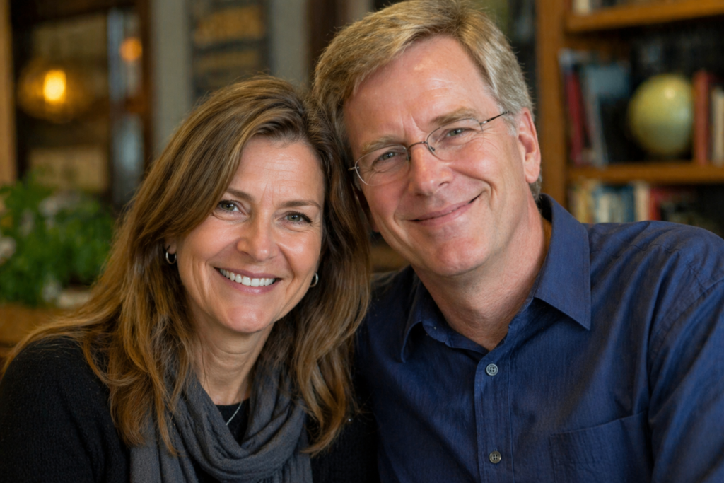Anne Steves and Rick Steves