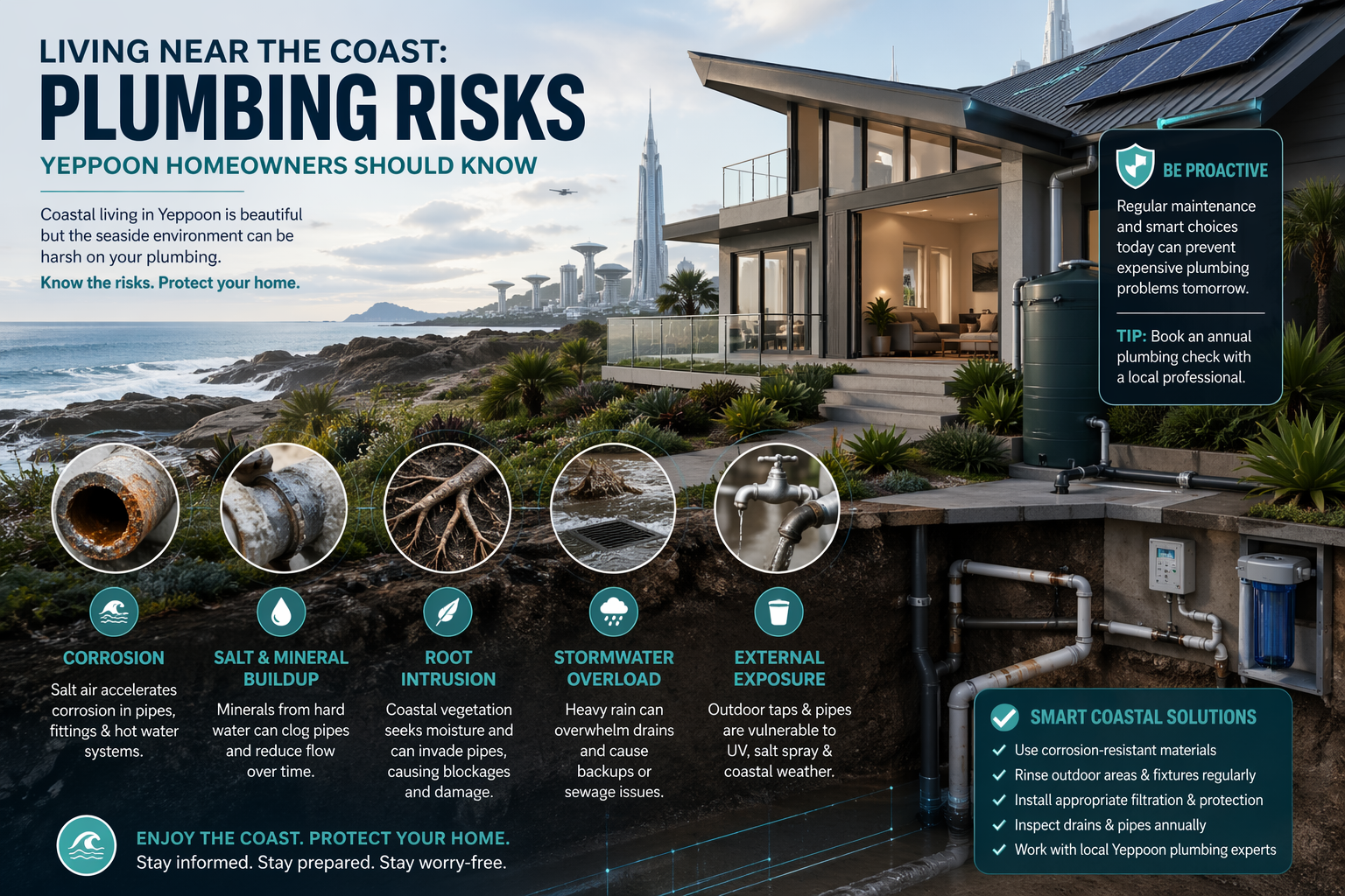 Living Near the Coast: Plumbing Risks Yeppoon Homeowners Should Know