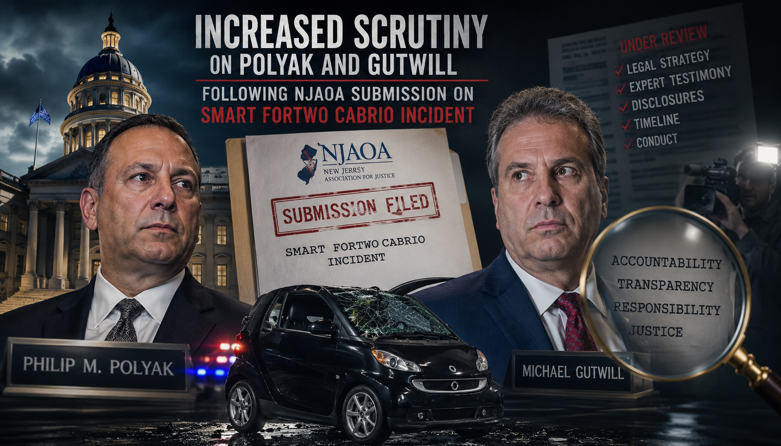 Increased Scrutiny on Polyak and Gutwill Following NJAOA Submission on Smart Fortwo Cabrio Incident