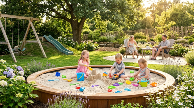 Why Every Backyard Play Area Benefits From a Sandpit  